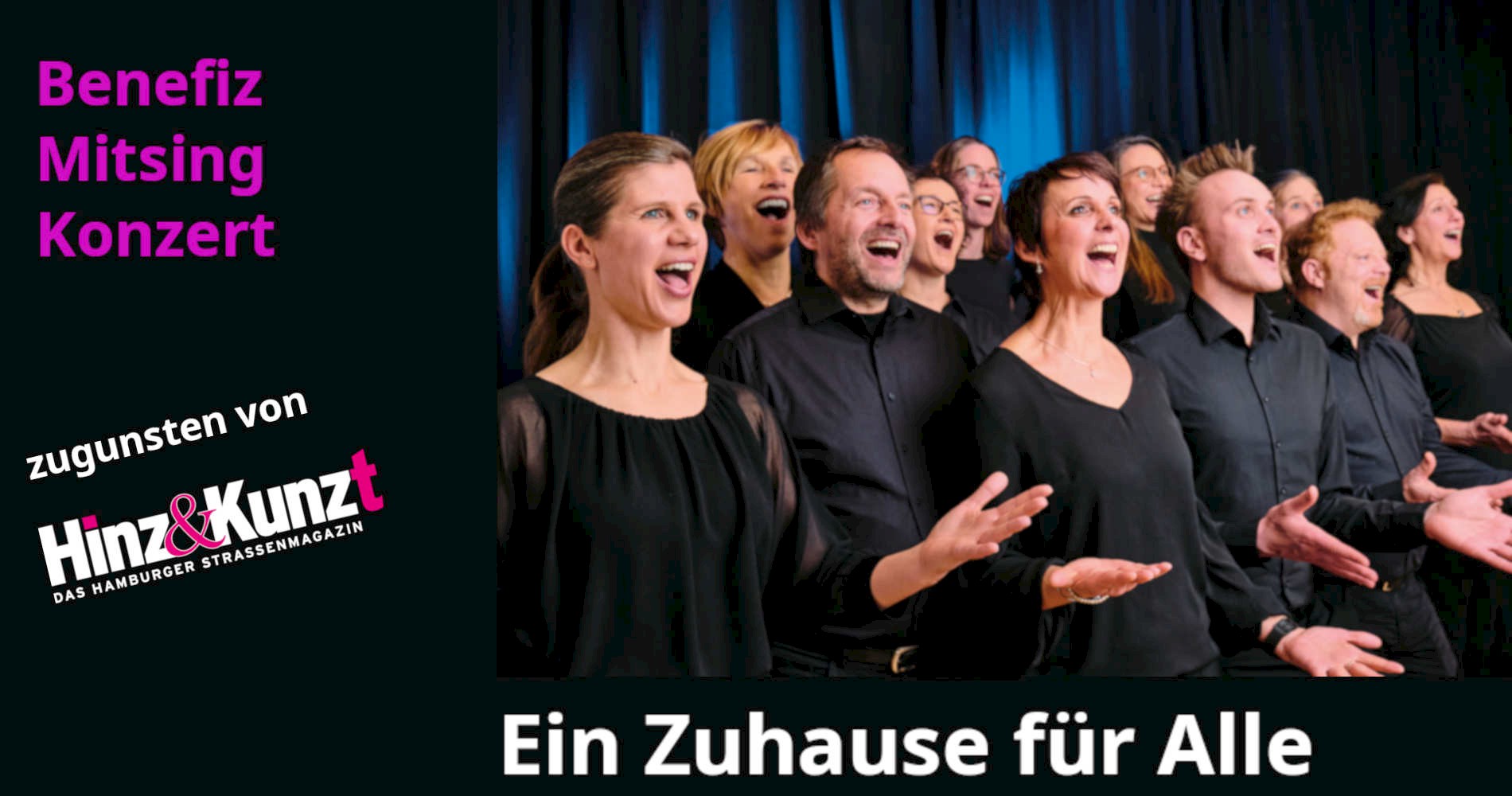 Benefiz-Mitsing-Konzert: Ein Zuhause für Alle | Kulturkirche Altona