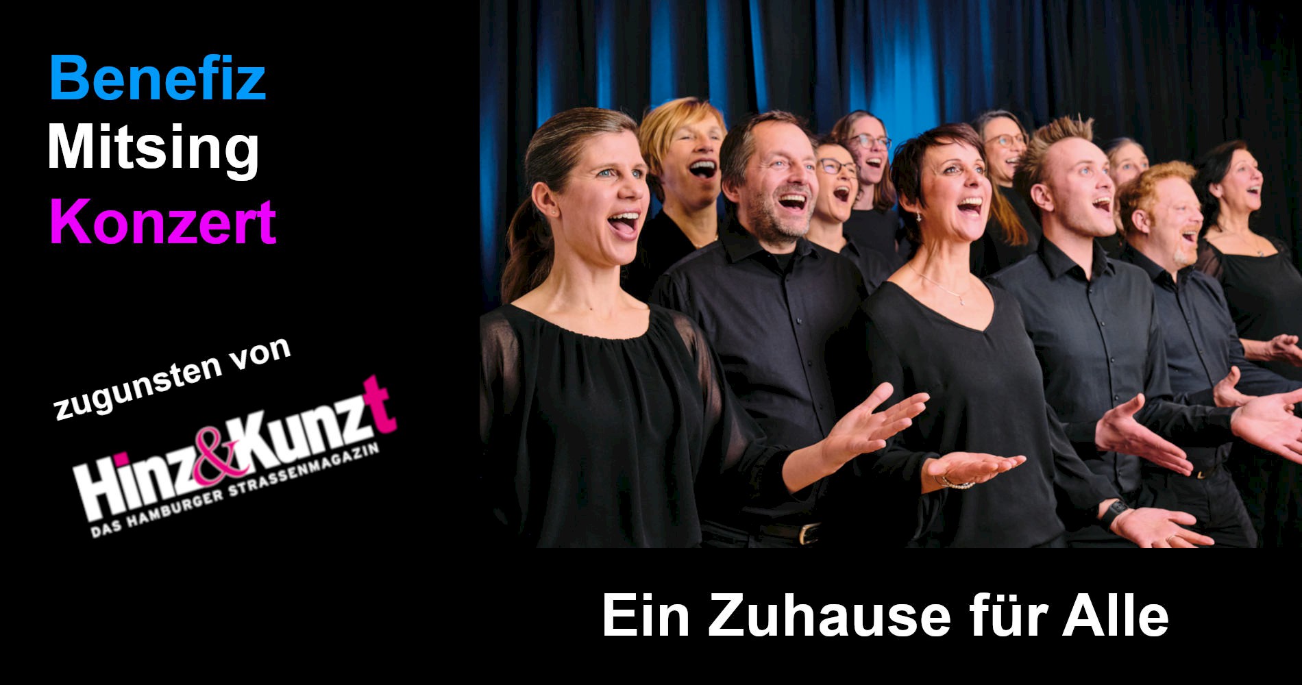 Benefiz-Mitsing-Konzert: Ein Zuhause für Alle | Kulturkirche Altona