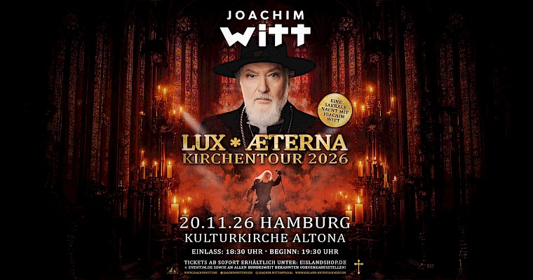 Joachim Witt Lux Aeterna ´26